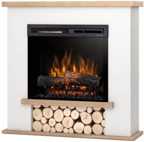 Warmtec Tula Wkład Dimplex 23 Xhd Optiflame 1400W Biały Mat Jasny Dąb