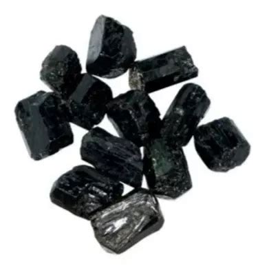 Kit 4 Pedras Naturais Brutas Turmalina Negra Cristal Rocha MercadoLivre