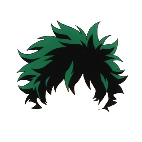 Midoriya Izukumidoriya Izuku Deku Hair Pelo Dekuhair Izukuhair Midoriyahair Png Mha