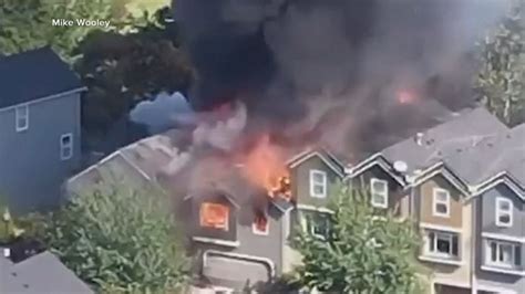 3 Killed After Plane Crashes Into Residential Neighborhood In Fairview