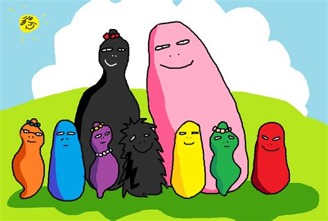 The Barbapapa family by GoodDrawsYum on DeviantArt