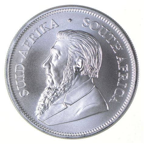 South Africa Krugerrand Troy Oz Fine Silver Highly