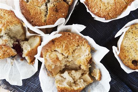 Gluten-Free Apple Walnut Flaxseed Muffin Recipe