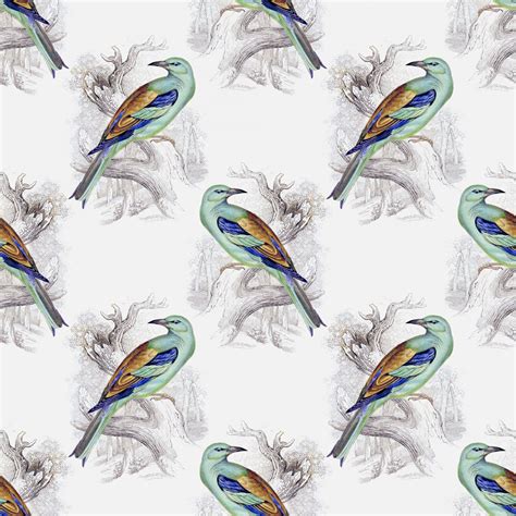 Vintage Bird Wallpaper