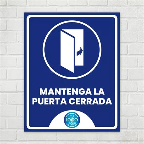 Se Alamiento Personalizado X Cm Mantenga Puerta Cerrada Meses Sin