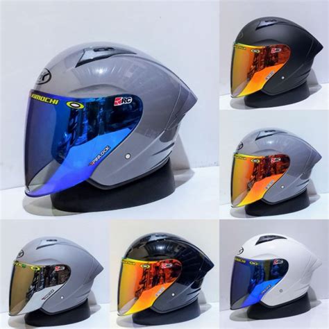 Jual HELM NHK N1 MAX SOLID HALF FACE Shopee Indonesia