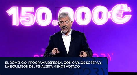 Secret Story Celebrar Un Programa Especial Con Carlos Sobera