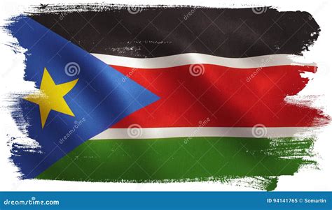 South Sudan Flag Stock Illustration Illustration Of Background 94141765