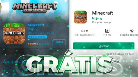 Minecraft De Gra A Na Playstore E Apple Store Java E Bedrock Youtube