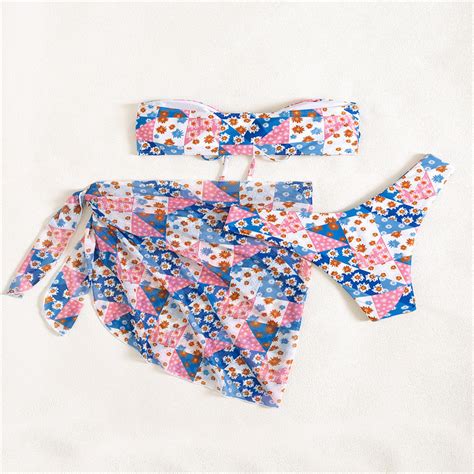 Bkn Set Bikiini M N Qu Y Th C M N Ng C K M Kh N H Ng Bikini More Bikini Xu T Kh U