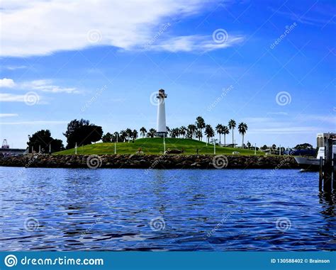 Long Beach Light House stock photo. Image of shot, light - 130588402