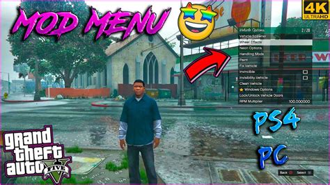 COMO INSTALAR MOD MENU PARA GTA V EN PS4 PC CUALQUIER VERSION SUPER