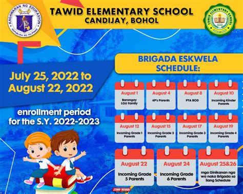 Brigada Eskwela Tarpaulin 2022