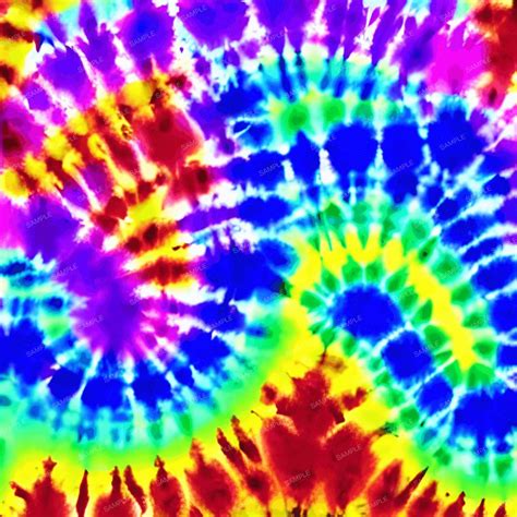 Rainbow Tie Dye 25 Pattern Crew