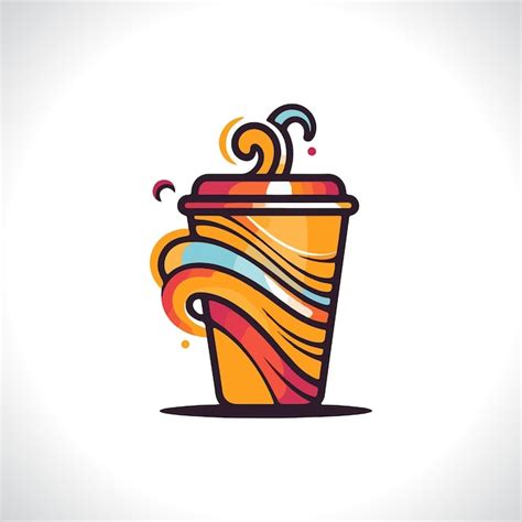 Premium Vector | Coffee cup logo design coffee cup vector illustration