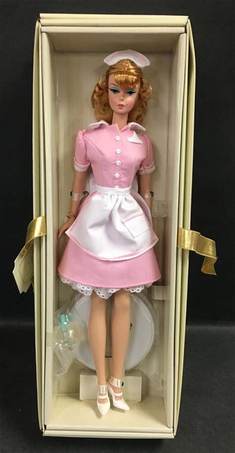 Lot Silkstone Barbie Fashion Model Collection The Waitress Nrfb No