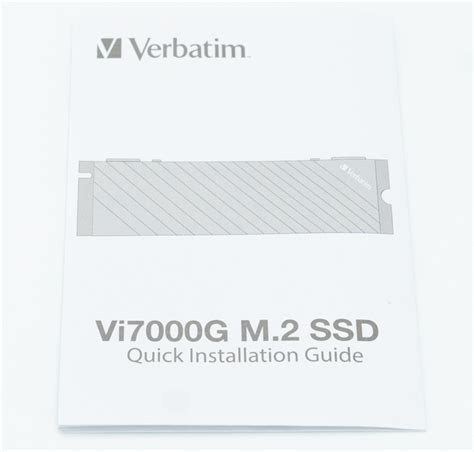 Verbatim Vi G Tb Nvme Ssd Cdrinfo