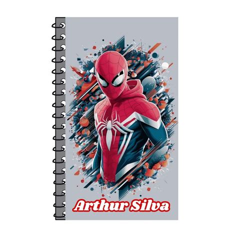 Capa Caderno Homem Aranha - 5