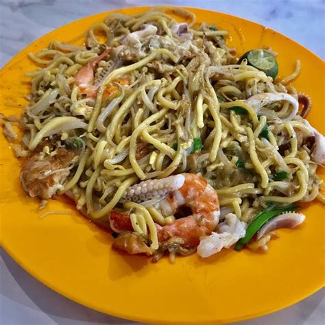 Geylang Lor Fried Hokkien Mee Singapur Frankel Restaurant