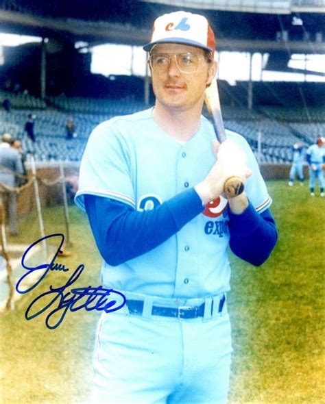 Autographed Jim Lyttle X Montreal Expos Photo Main Line Autographs