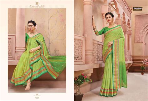 Sangam Prints Ratnalekha Handloom Silk Sarees Collection