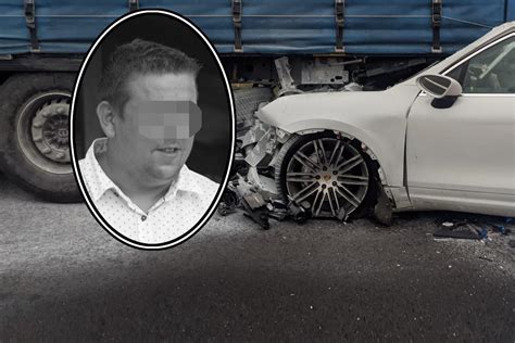 Sikory Pawłowięta Tragedia na S8 Porsche wbiło się w naczepę