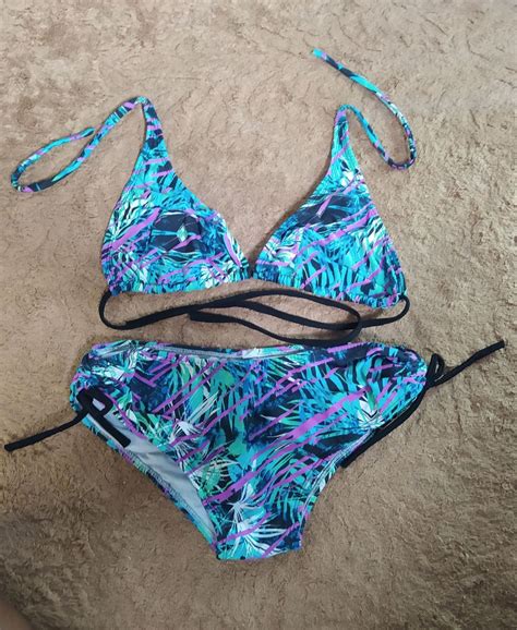 Bikini Gráfico Moda Praia Feminina Nunca Usado enjoei