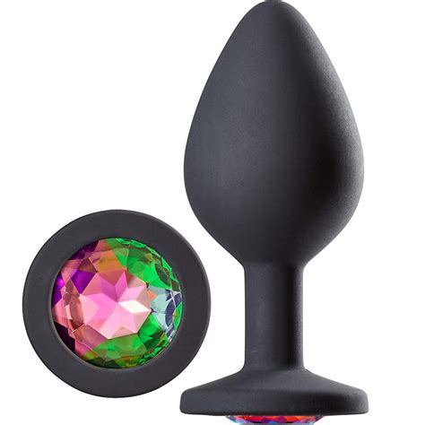 Gems Silicone Anal Plug Medium Groove