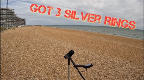 Metal Detecting Along Folkestone Beach With Nokta Makros The