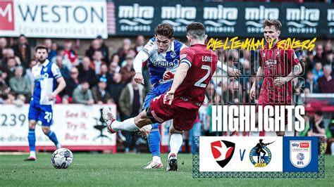 Highlights Cheltenham Town 1 3 Bristol Rovers YouTube