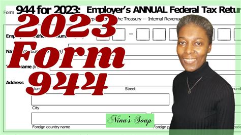 How To Fill Out Irs Form For Employers Annual Federal Tax