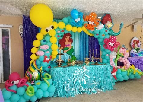 Mermaid Theme Birthday Party Jungle Theme Birthday Girls Birthday