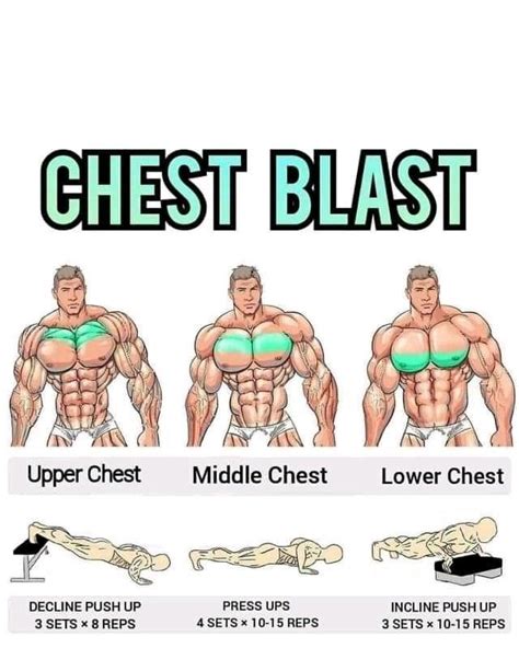 CHEST workout at home 🏠 | Chest workout at home, Chest workout for men ...