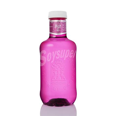 Sol N De Cabras Agua Mineral Botella Rosa Cl Botella Cl