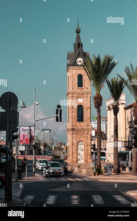 Jaffa Israel October 10 2023 Jaffa Clock Tower Is One Of The Seven