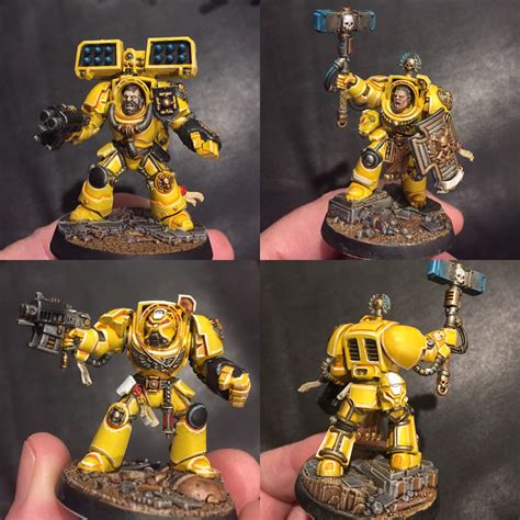 Space Marine Heros Season 2 Second Batch 3 Imperial Fist Rwarhammer