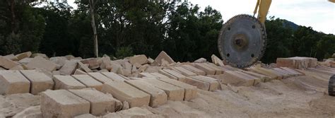 Sandstone Products Brisbane Yangan Helidon Blocks Boulders Bricks