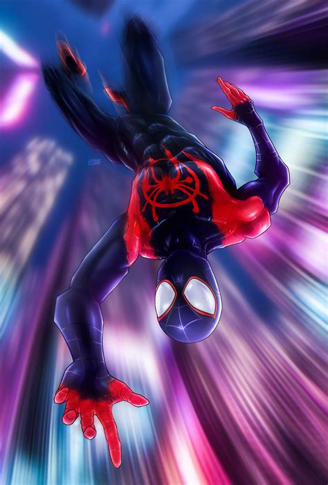 Artstation Spider Man Into The Spider Verse