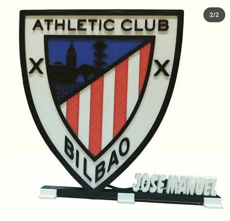 Archivo Stl Lampara Athletic Club Bilbao Modelo Para Descargar Y