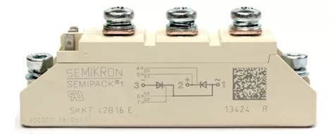 Modulo Tiristor Skkt B E Semikrom Frete Gr Tis