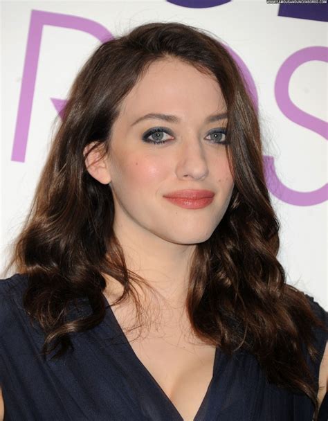 Kat Dennings Los Angeles Beautiful Celebrity Babe Posing Hot High Red