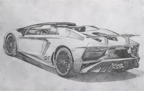 2016 Lamborghini Aventador LP750-4 SV Roadster Pictures Sketches ...