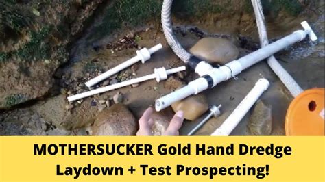 MOTHERSUCKER Gold Hand Dredge Review And Test YouTube