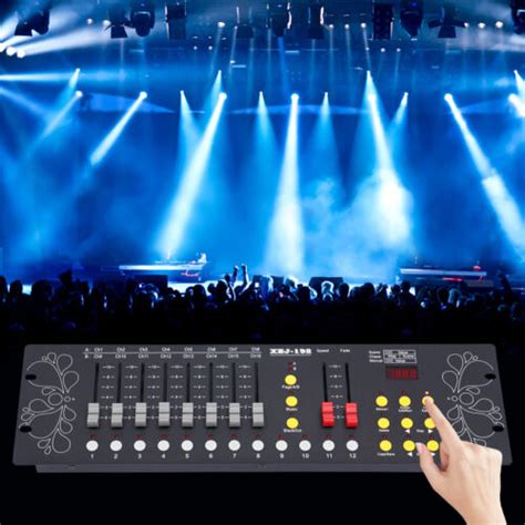 DJ DMX 512 192 Channels Operator Console Controller For Stage Lighting