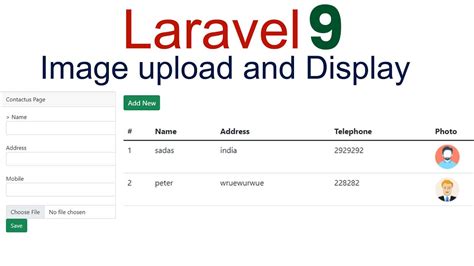 Laravel 9 Image Upload And Display YouTube