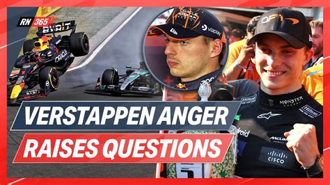 McLaren Radio Drama As Verstappen Rage Angers Red Bull F1 Update