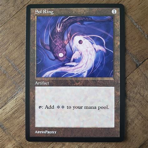 Sol Ring B Abyss Proxy Shop