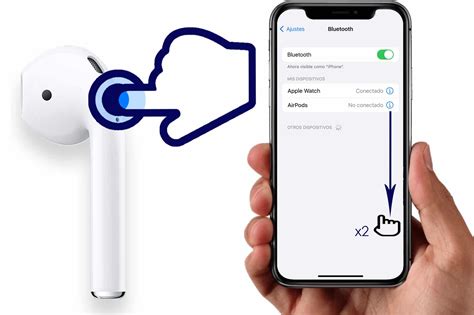 Configuración de toques de AirPods trucos y más iPhoneA2