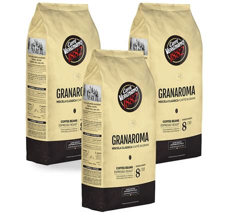 Caffe Vergnano X Kg Caf En Grain Pour Professionnel Gran Aroma