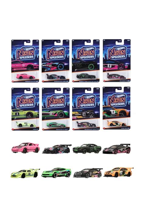 HOT WHEELS Arabaları HLH Neon Speeders li Set YurtDışı RG RY SAXG Fiyatı Yorumları